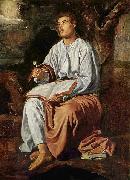 Diego Velazquez Evangelist Johannes auf Patmos oil painting on canvas